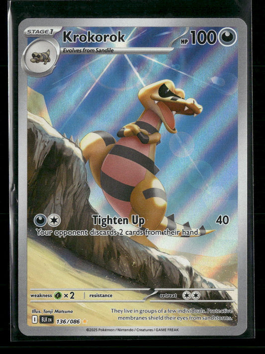 Krokorok - 136/086 - SV: Black Bolt (BLK) - Front