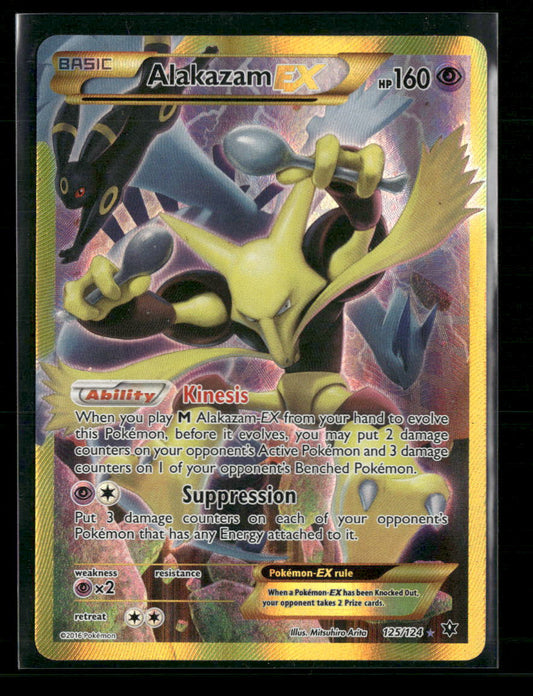 Alakazam EX (Secret) XY - Fates Collide #125/124 - Front