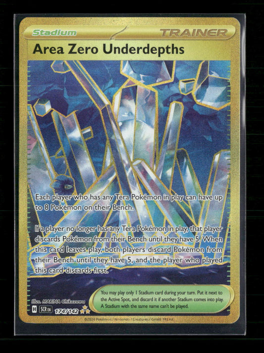 Area Zero Underdepths SV07: Stellar Crown #174/142 - Front