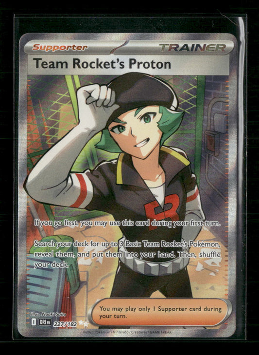 Team Rocket's Proton SV10: Destined Rivals #227/182 - Front