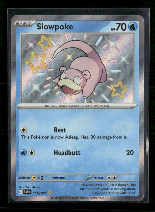 Slowpoke - SV: Paldean Fates (PAF) - Front