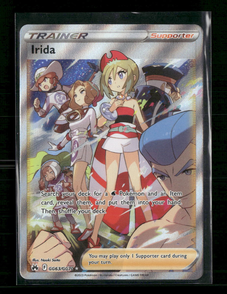 Irida Crown Zenith: Galarian Gallery #GG63/GG70 - Front