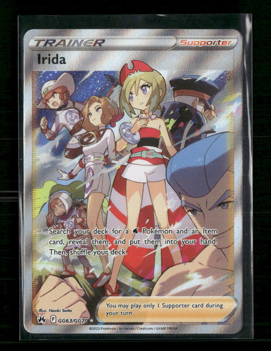 Irida Crown Zenith: Galarian Gallery #GG63/GG70 - Front