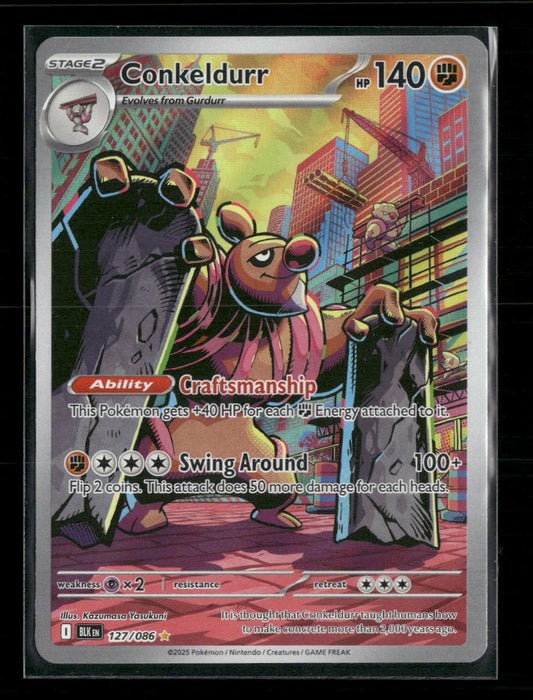 Conkeldurr - 127/086 - SV: Black Bolt (BLK) - Front