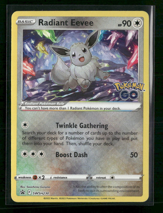 Radiant Eevee SWSH: Sword & Shield Promo Cards #SWSH230 - Front