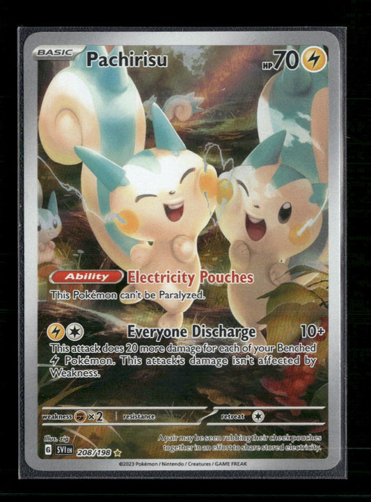 Pachirisu SV01: Scarlet & Violet Base Set #208/198 - Front