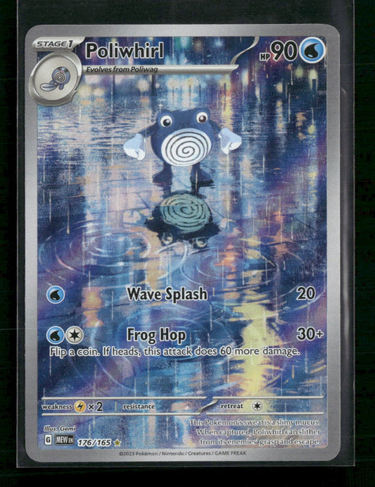 Poliwhirl SV: Scarlet & Violet 151 #176/165 - Front