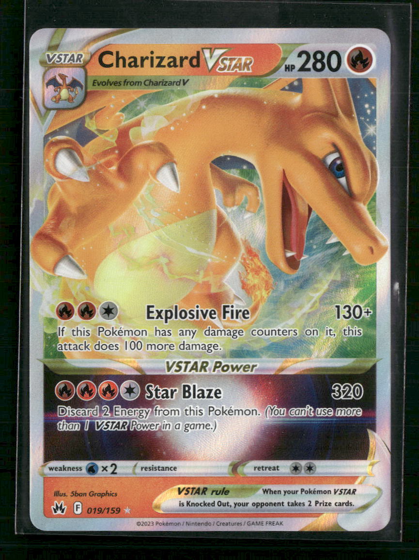 Charizard VSTAR Crown Zenith #019/159 - Front