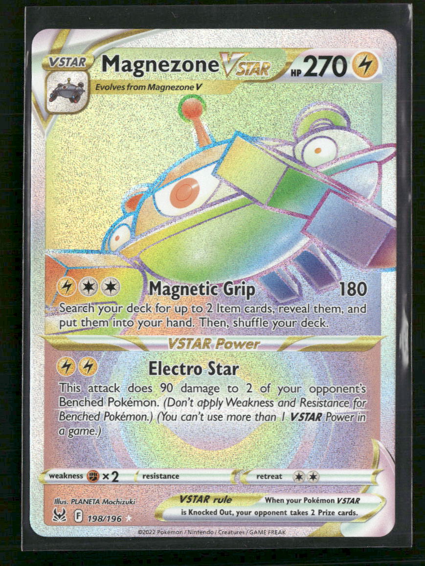 Magnezone VSTAR (Secret) SWSH11: Lost Origin #198/196 - Front
