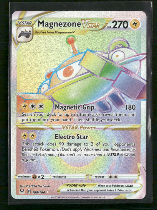 Magnezone VSTAR (Secret) SWSH11: Lost Origin #198/196 - Front