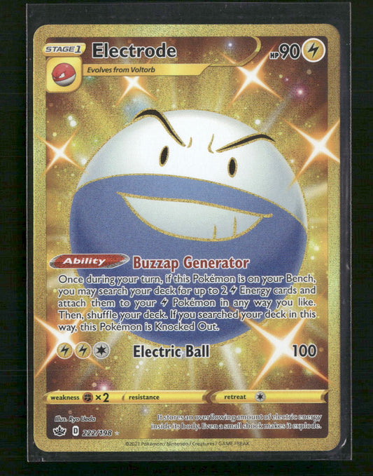 Electrode (Secret) SWSH06: Chilling Reign #222/198 - Front