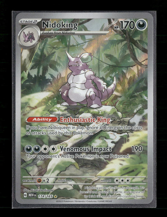 Nidoking SV: Scarlet & Violet 151 #174/165 - Front