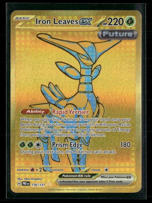 Iron Leaves ex SV: Prismatic Evolutions #176/131 - Front