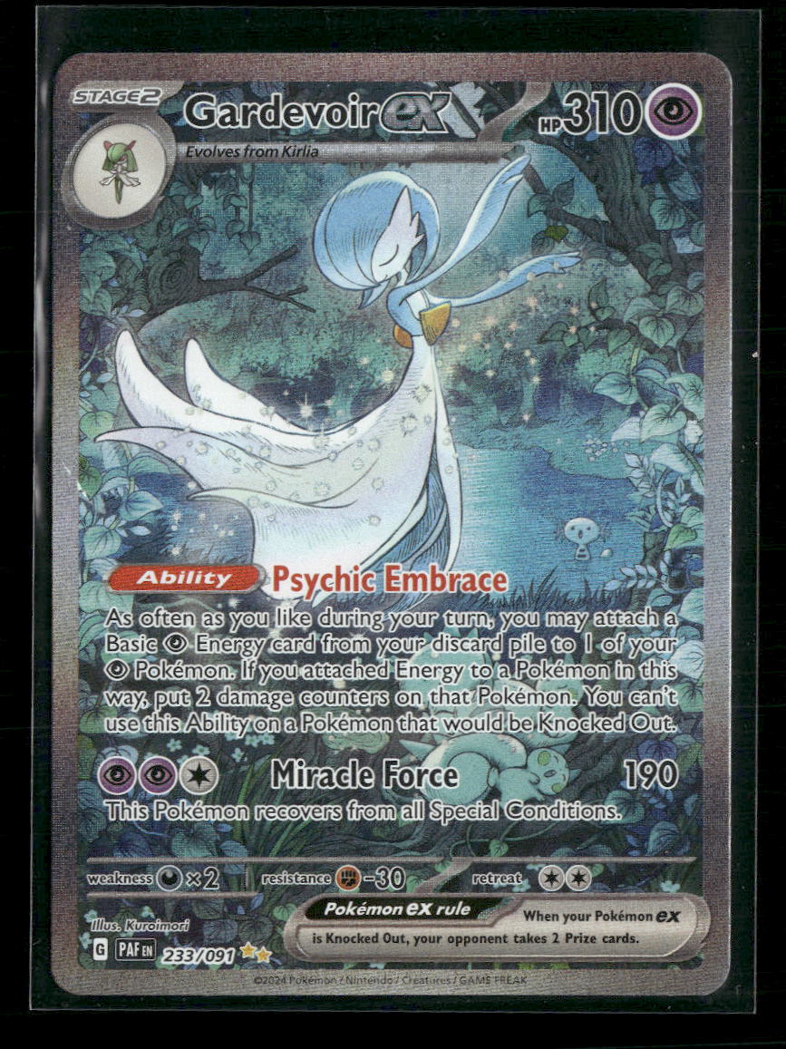 Gardevoir ex SV: Paldean Fates #233/091 - Front