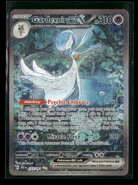 Gardevoir ex SV: Paldean Fates #233/091 - Front