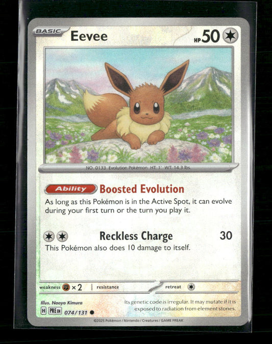 Eevee SV: Prismatic Evolutions #074/131 - Front