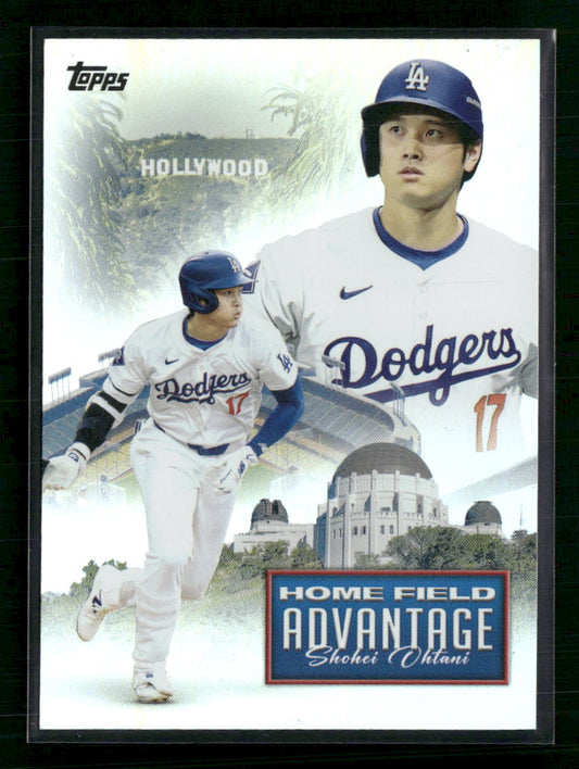 Shohei Ohtani 2024 Topps Update #HFA-29 Home Field Advantage - Front