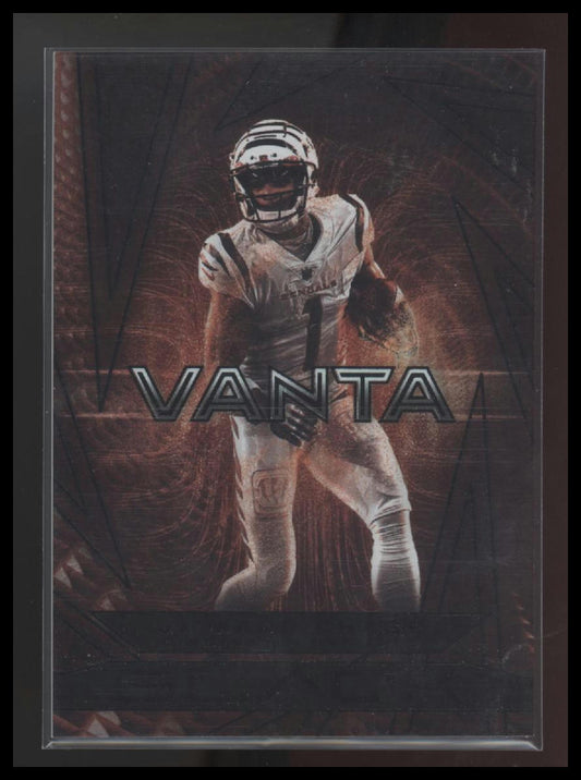 Ja'Marr Chase 2024 Panini Black #V-JCE Vanta - Front