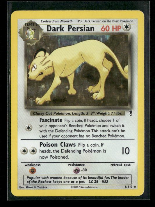 Dark Persian Legendary Collection #006/110 - Front