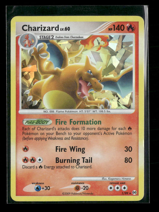 Charizard Miscellaneous Cards & Products #001/099 - Front