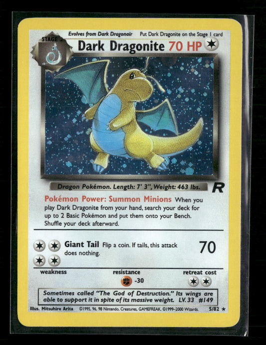 Dark Dragonite (5) Team Rocket #05/82 - Front
