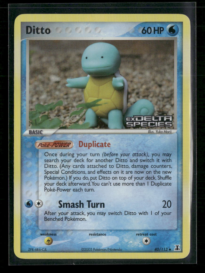 Ditto Delta Species #40/113 - Reverse Holo - Front