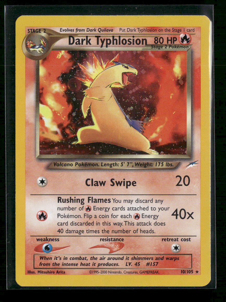 Dark Typhlosion Neo Destiny #010/105 - Front