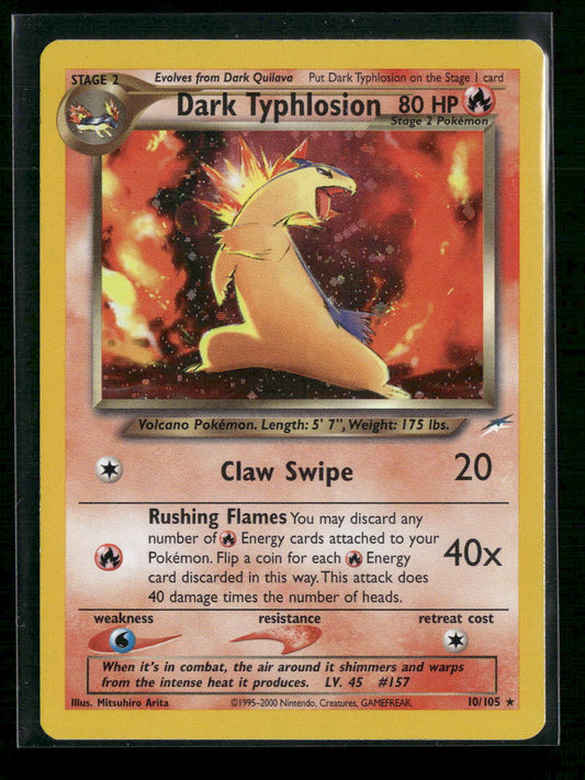 Dark Typhlosion Neo Destiny #010/105 - Front