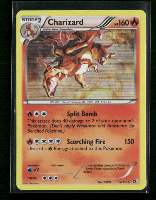 Charizard Legendary Treasures #19/113 - Front