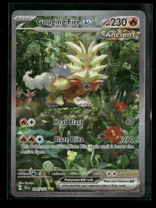 Gouging Fire ex SV05: Temporal Forces #204/162 - Front
