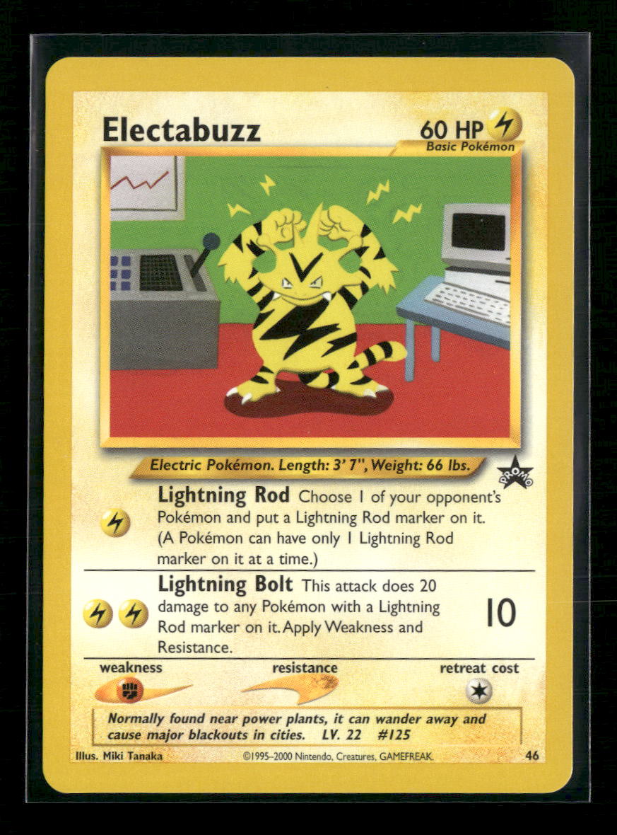 Electabuzz WoTC Promo #46/53 - Front