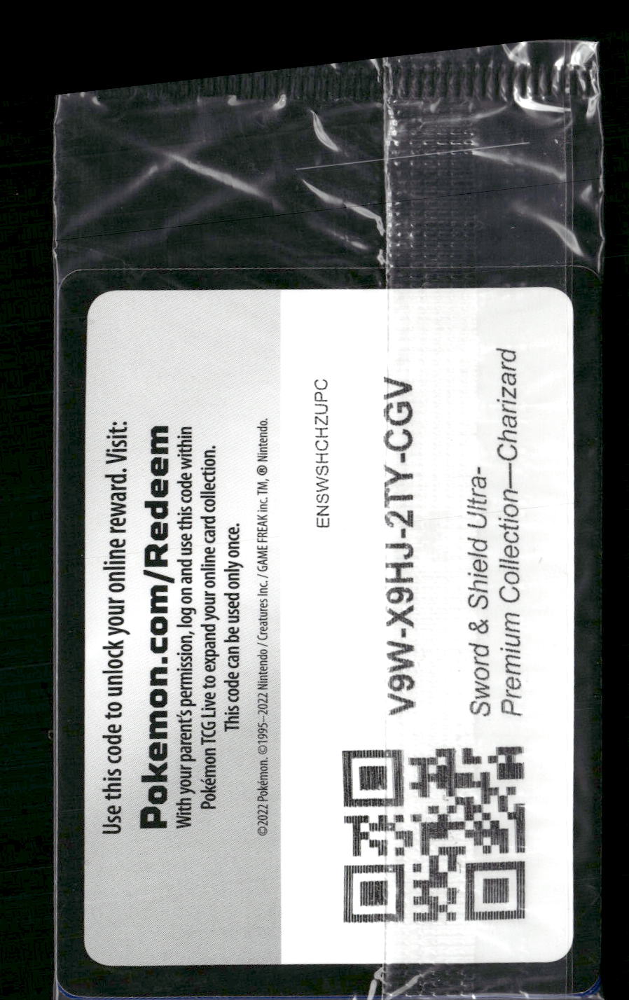 Charizard V SWSH: Sword & Shield Promo Cards #SWSH260, 261 & 262 - Back