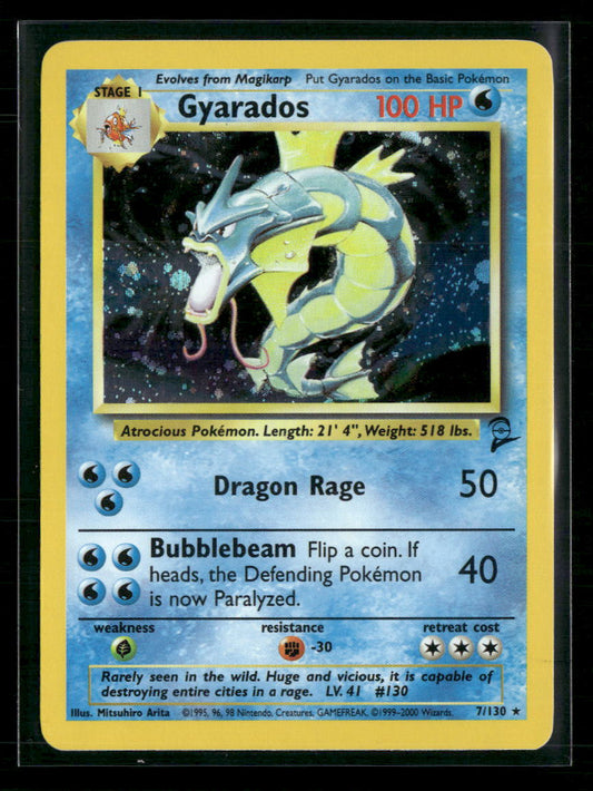 Gyarados Base Set 2 #007/130 - Front