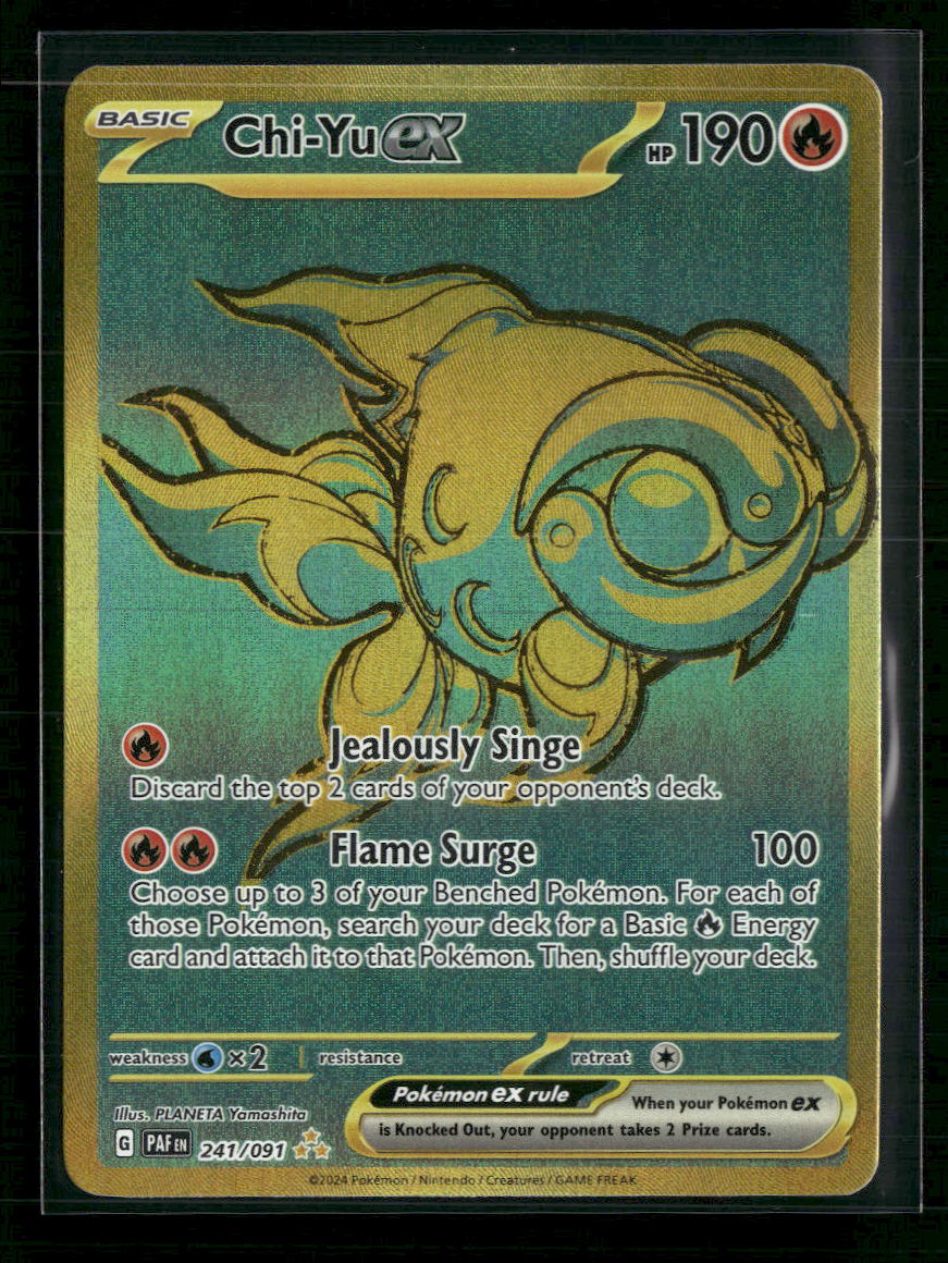 Chi-Yu ex SV: Paldean Fates #241/091 - Front