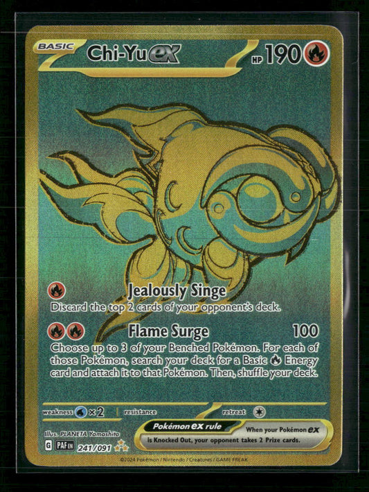 Chi-Yu ex SV: Paldean Fates #241/091 - Front