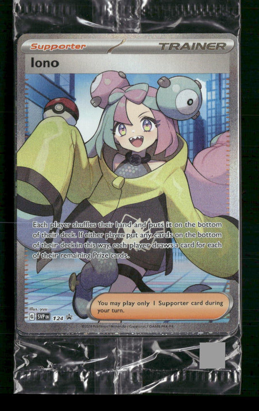 Iono SV: Scarlet & Violet Promo Cards #124 - Front