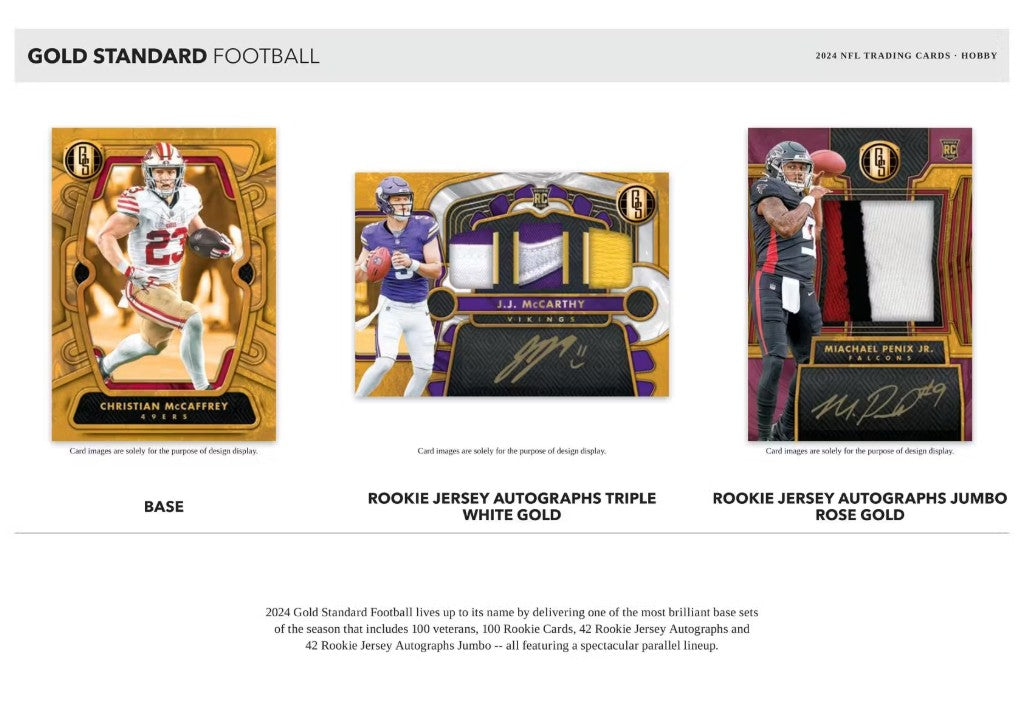Caja de pasatiempos de fútbol Panini Gold Standard 2024