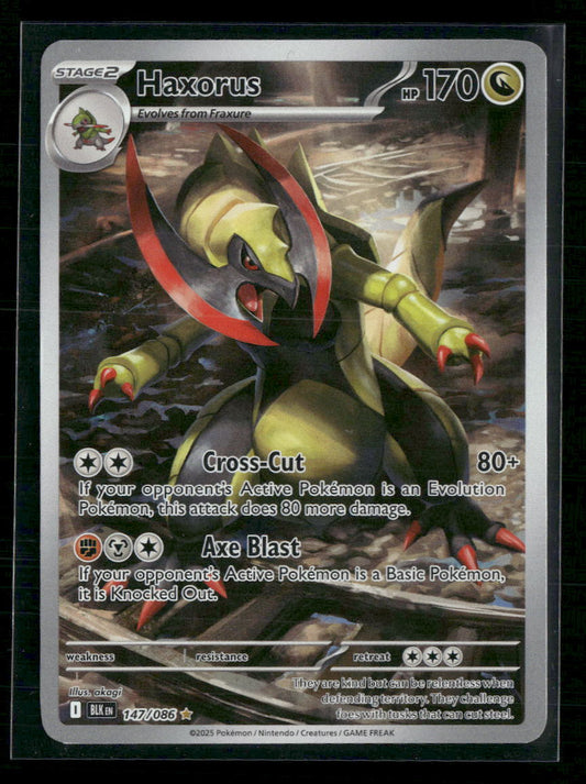 Haxourus - Black Bolt - #147/086 - Front