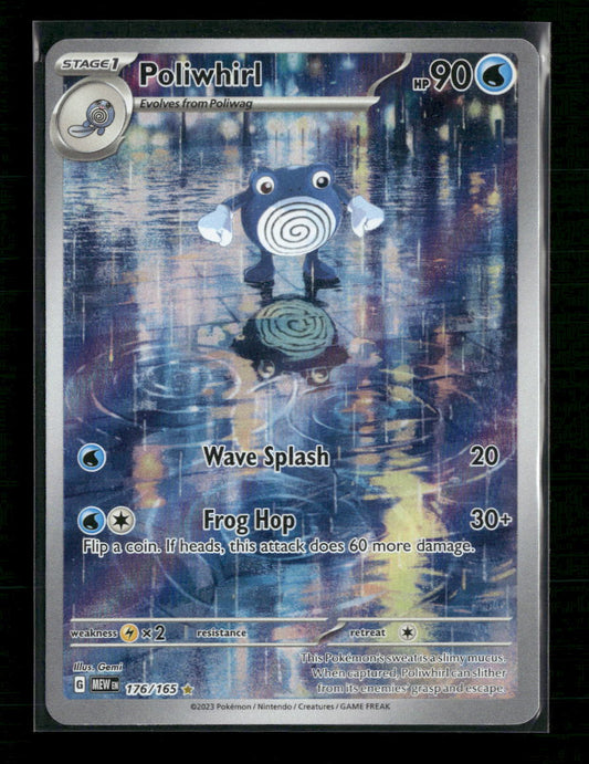 Poliwhirl SV: Scarlet & Violet 151 #176/165 - Front
