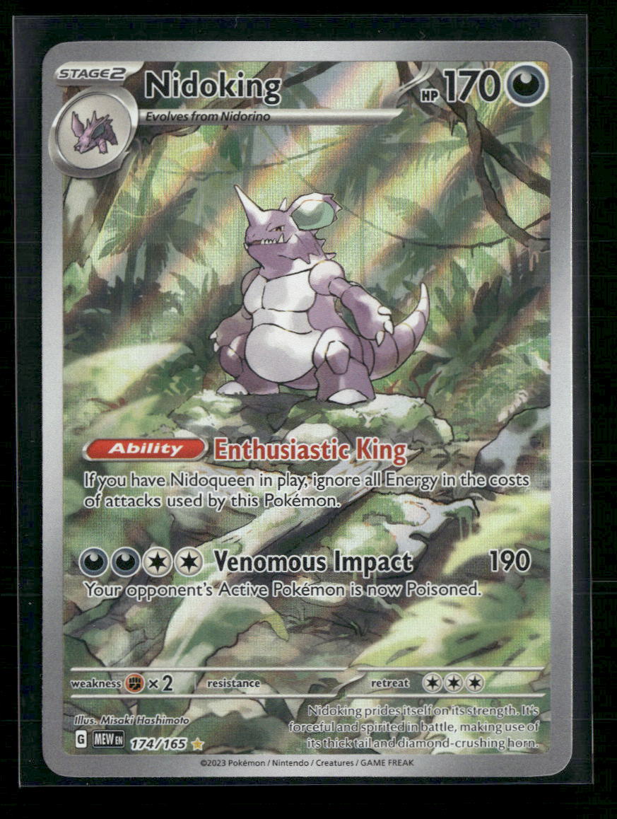 Nidoking SV: Scarlet & Violet 151 #174/165 - Front
