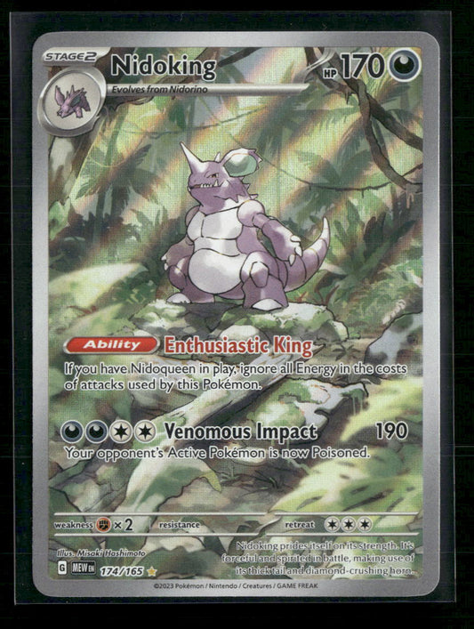 Nidoking SV: Scarlet & Violet 151 #174/165 - Front