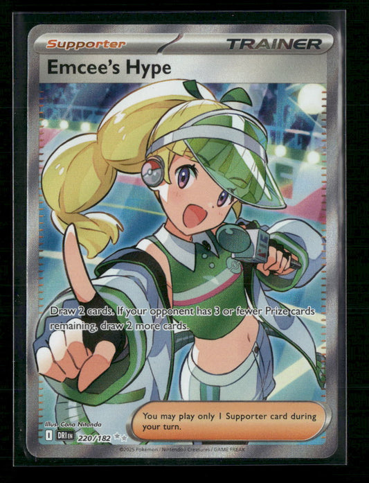 Emcee's Hype SV10: Destined Rivals #220/182 - Front