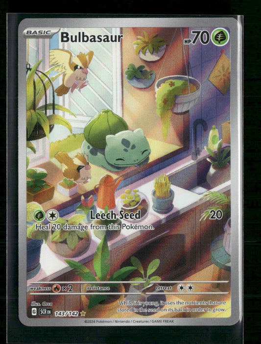 Bulbasaur SV07: Stellar Crown #143/142 - Front