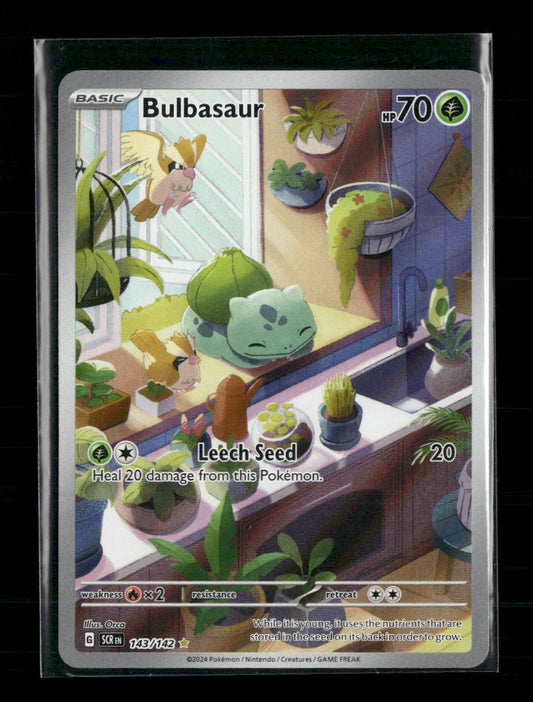 Bulbasaur SV07: Stellar Crown #143/142 - Front