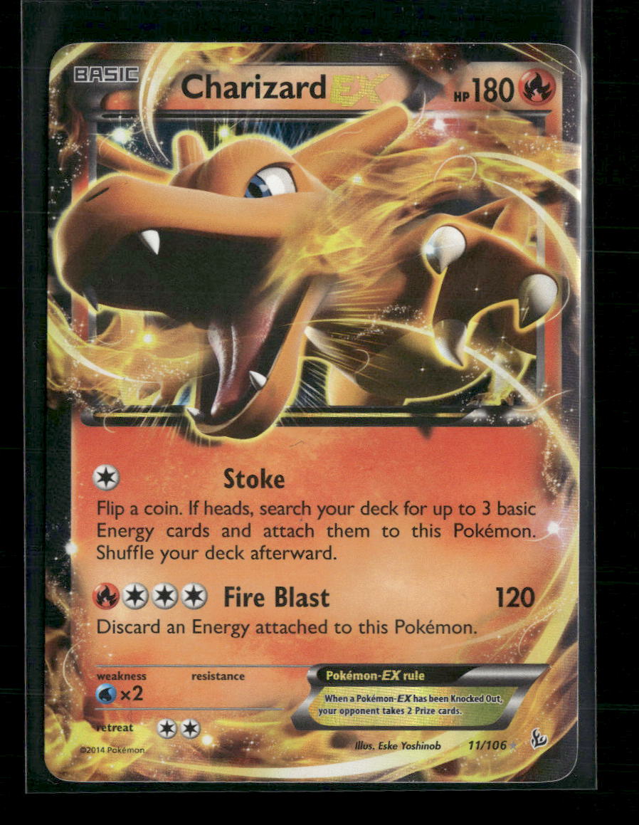 Charizard EX (11) XY - Flashfire #11/106 - Front