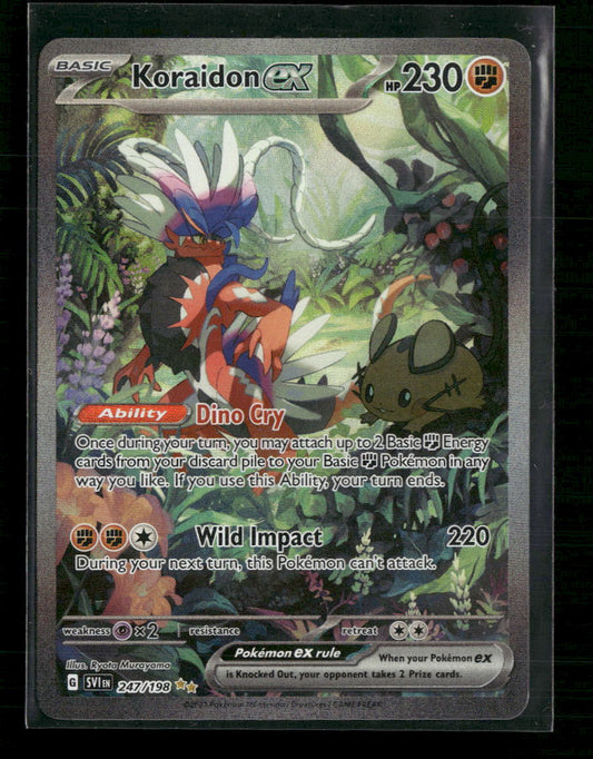 Koraidon ex SV01: Scarlet & Violet Base Set #247/198 - Front