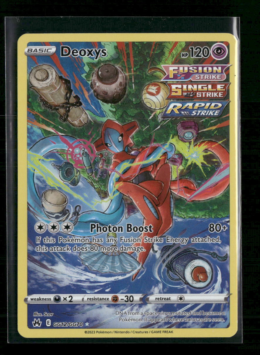 Deoxys Crown Zenith: Galarian Gallery #GG12/GG70 - Front