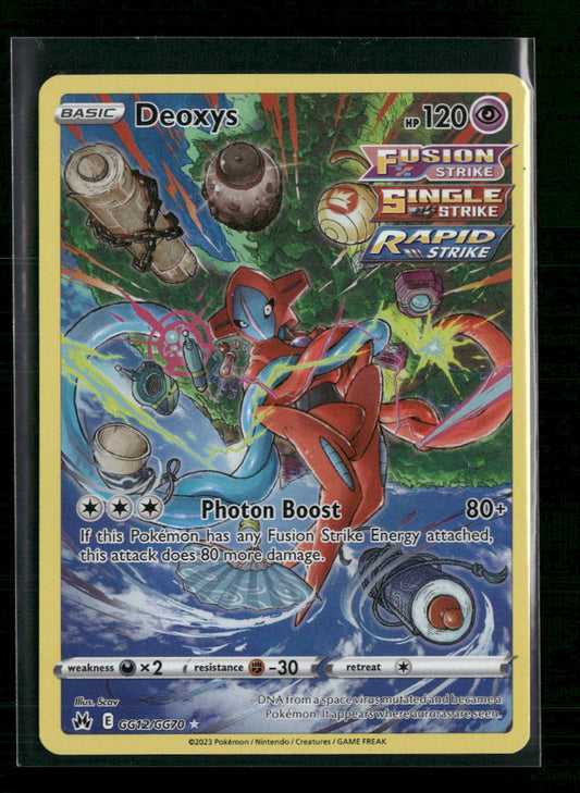 Deoxys Crown Zenith: Galarian Gallery #GG12/GG70 - Front