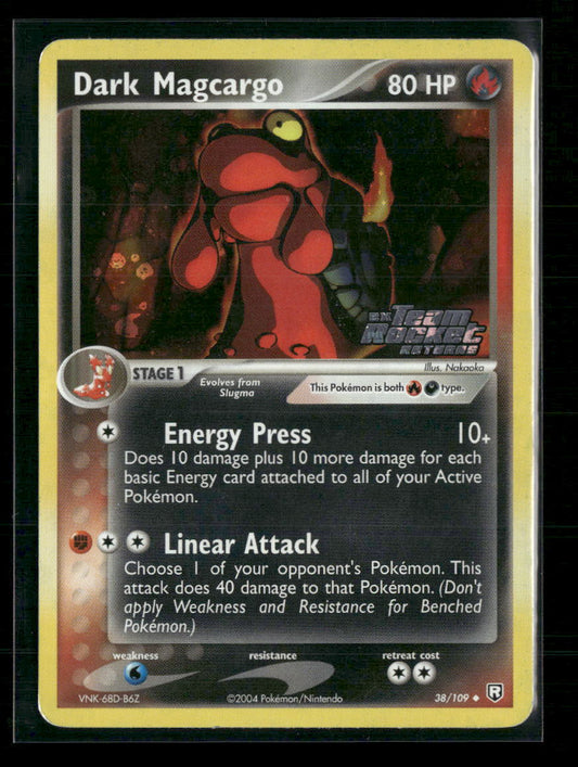 Dark Magcargo Team Rocket Returns #38/109 - Front