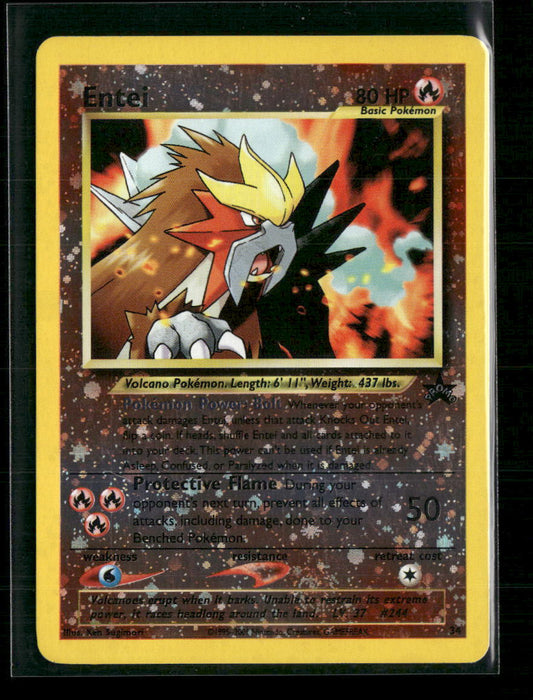 Entei WoTC Promo #34/53 - Front